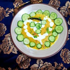 A picture of Moong dal Khichdi.