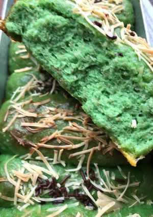 Foto resep Roti pandan lowcarb
