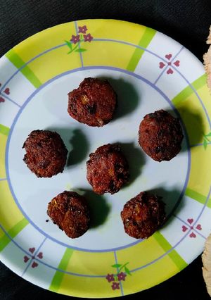 A picture of Straw mushroom pakora.
