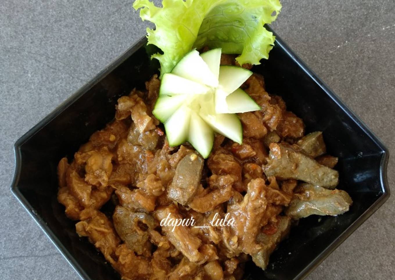 Sate Goreng Kambing Ala dapur lula