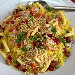 A picture of Indori poha.