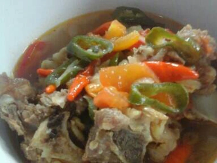 Langkah Mudah untuk Membuat Resep Asem-asem iga sapi Anti Ribet, Mantap