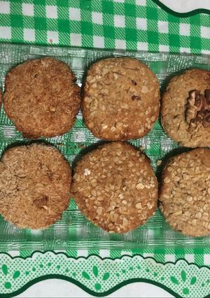 Una foto de Galletas de avena y manzana rallada