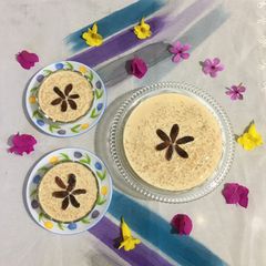 A picture of Nolen Gurer Payesh / Jaggery Rice Pudding.