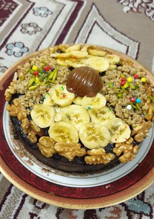 عکسی از دستور کیک شکلاتی خیس😘