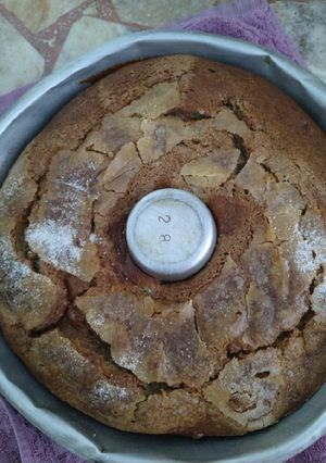 Una foto de Torta de banana en licuadora