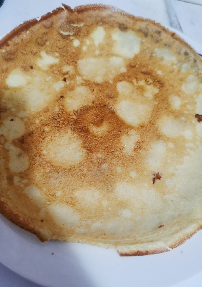 Una foto de Masa para crepas