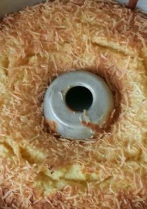 Foto resep Bolu tape keju panggang