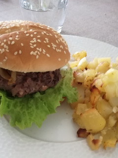 Una foto de Hamburguesa vegetal