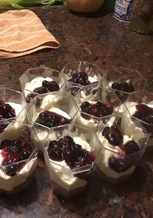 Una foto de CheeseCake de frutos rojos 😍😋