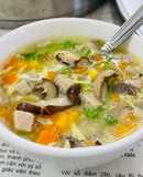 Nutritious Chicken and Mushroom Soup
