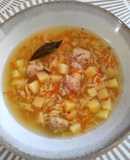 Лёгкий рисовый суп