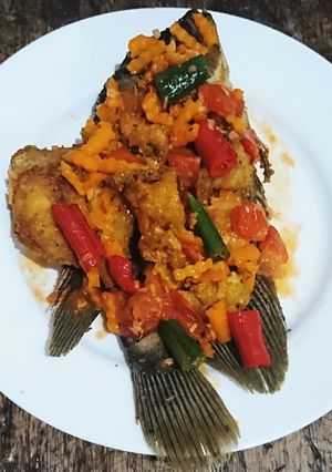 Foto resep Gurami asem manis sederhana
