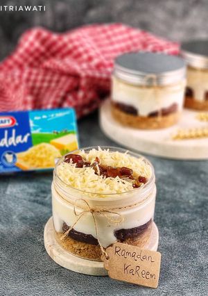 Foto resep Melted Cheese Dates Dessert