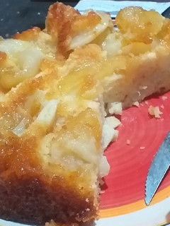 Una foto de Torta invertida de MANZANA