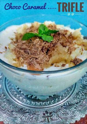 A picture of Choco Caramel Vanilla Trifle.