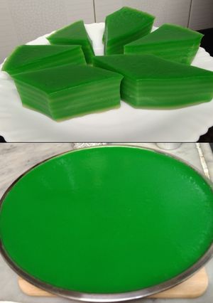 Foto resep Kueh Lapis Pandan