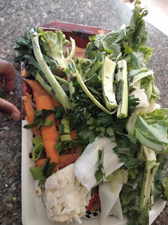 A picture of Vegetable stock.