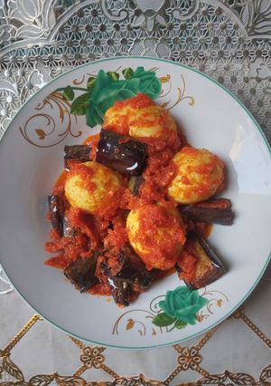 Foto resep Telur terong balado