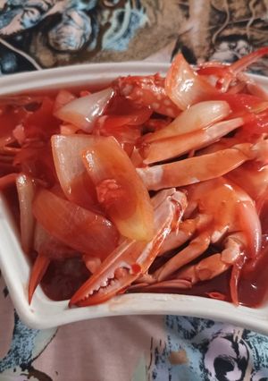 Foto resep 115. Rajungan Asam Manis,