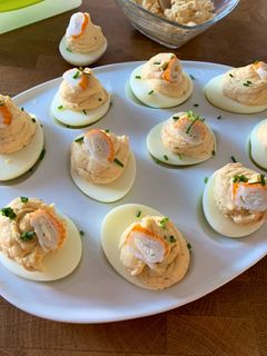Une photo de ☆Œufs Mimosa au Surimi☆