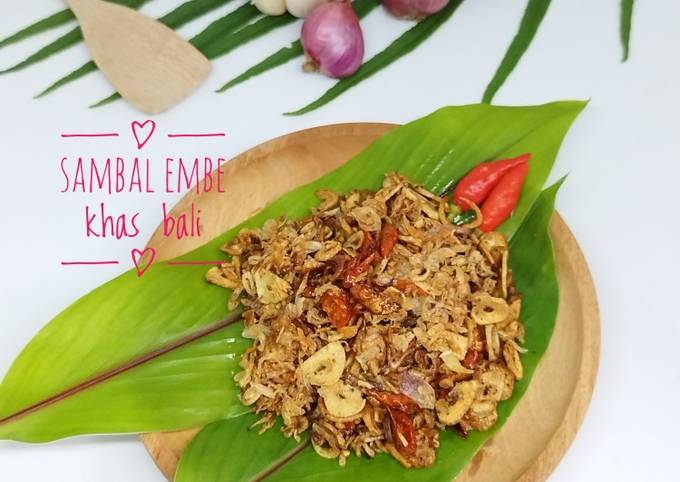 Resep Sambal Embe Khas Bali Oleh Yanti Sutanto - Cookpad