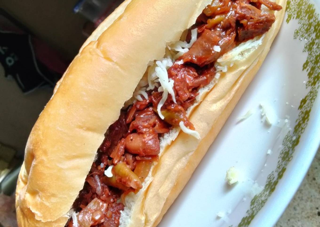 Vegan BBQ Shredded "Jackfruit Meat" Sub Sandwiches