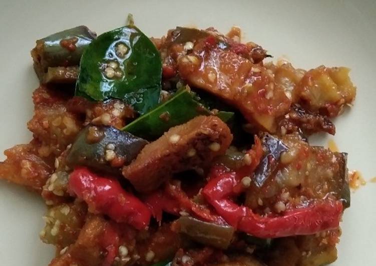 Resep Balado terong ikan gabus, Bikin Ngiler
