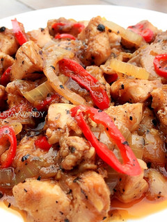 Foto resep Chicken Blackpepper / Ayam Saus Lada Hitam