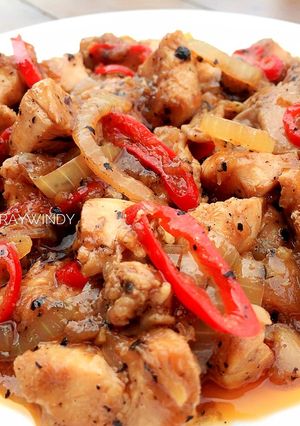 Foto resep Chicken Blackpepper / Ayam Saus Lada Hitam