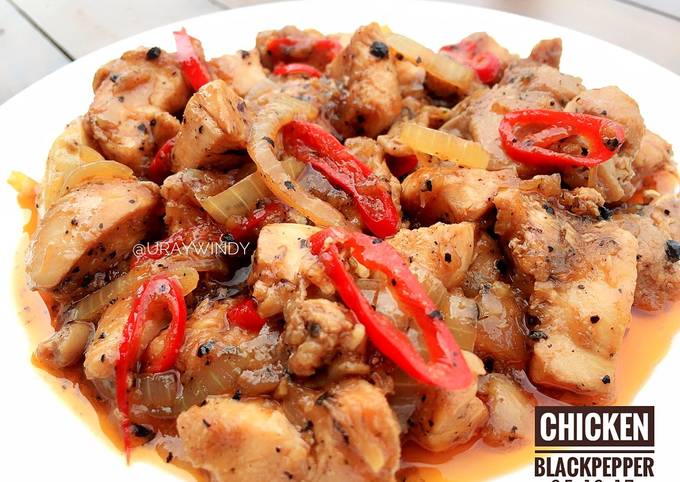 Chicken Blackpepper / Ayam Saus Lada Hitam