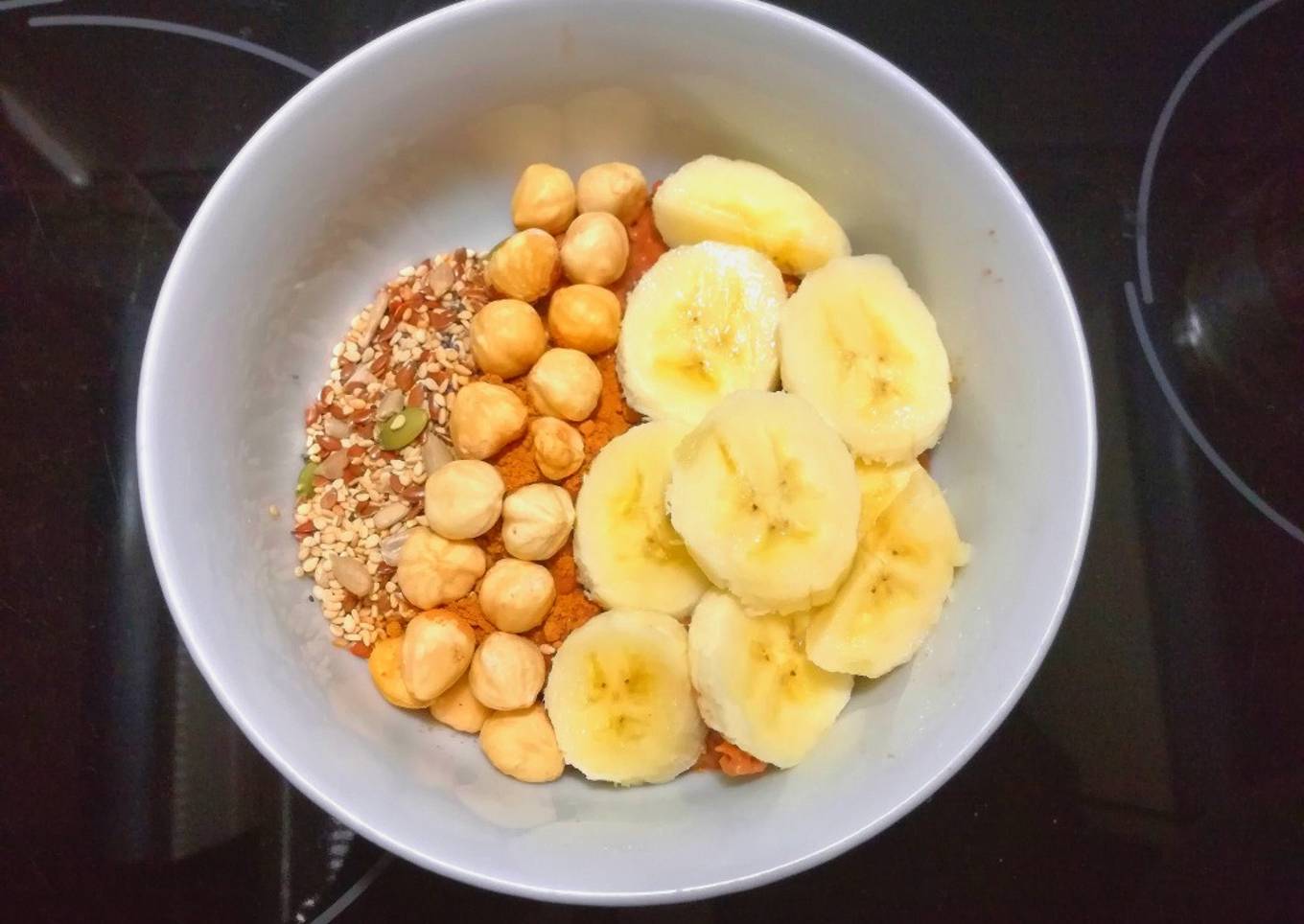 Porridge vegano energético y delicioso