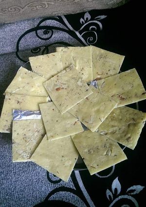 A picture of Ice Halwa.