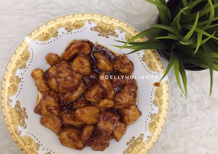 Langkah Mudah untuk Menyiapkan Chicken Honey Sauce ❤, Enak Banget