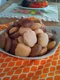 Galletas de chocolate y mantecado