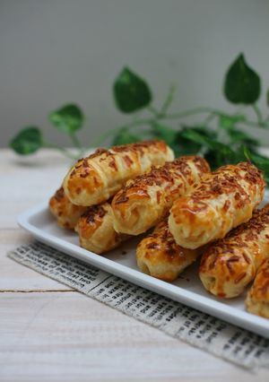 Foto resep Cheese Roll Puff Pastry