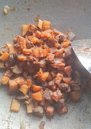 Foto resep Sambal goreng kentang, tempe dan ati ampela