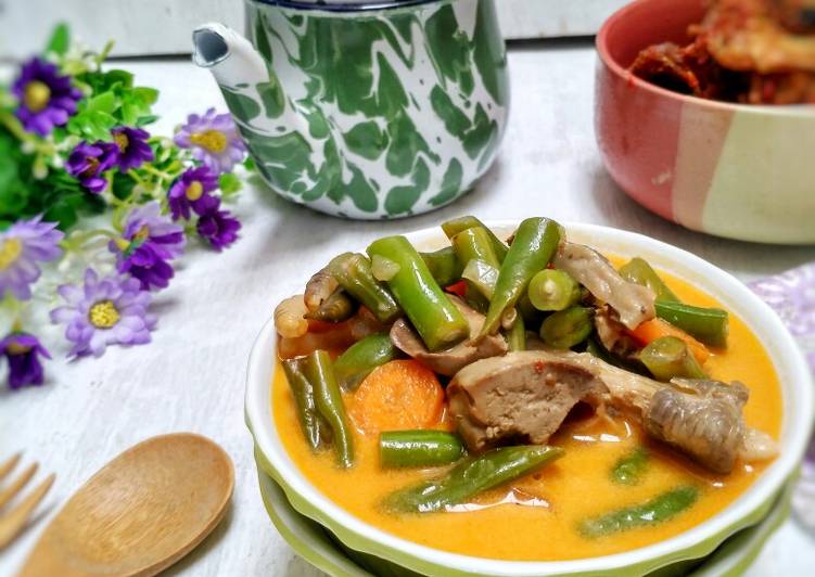 Cara Membuat #30 Gulai Buncis Hati Ampela Anti Gagal