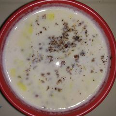 A picture of Garden cross seeds (halim) kheer or payasam.