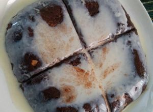 Una foto de Minis brownies chocolatoso de quinoa