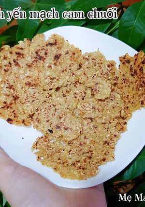Hình của món #16 | Bánh yến mạch cam chuối.