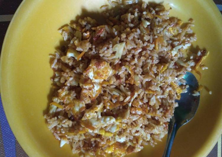 Nasi Goreng Sayur Orak-arik