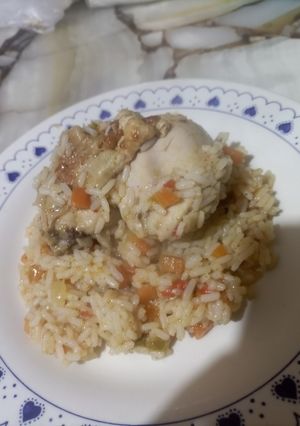 Una foto de Arroz con Pollo