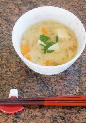 Une photo de Recette de la soupe miso