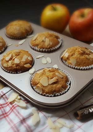 Foto resep Vegan Apple Muffins (Simpel & Cepat)