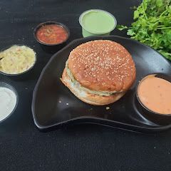 A picture of Vegetable burger.