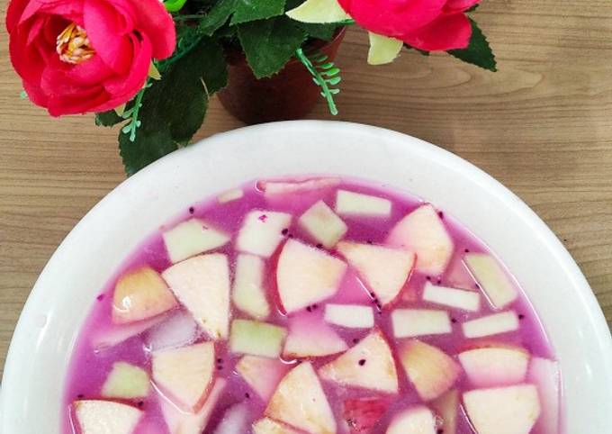 Resep Es buah pelangi, Lezat