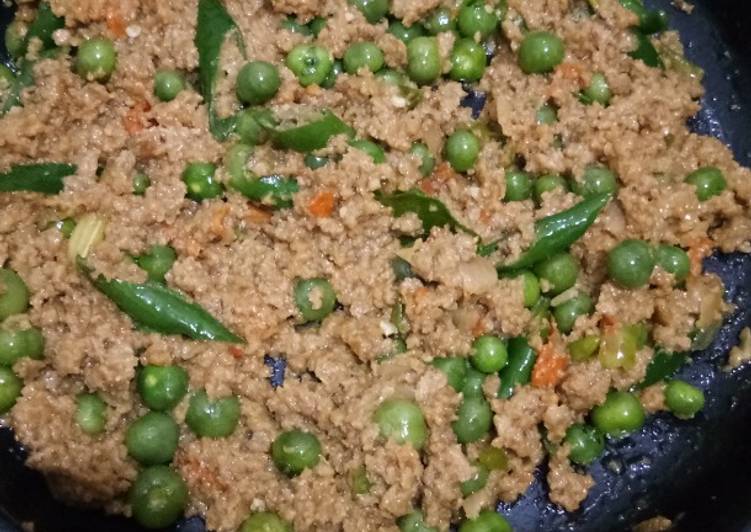 Tumis oncom Leunca cabe ijo