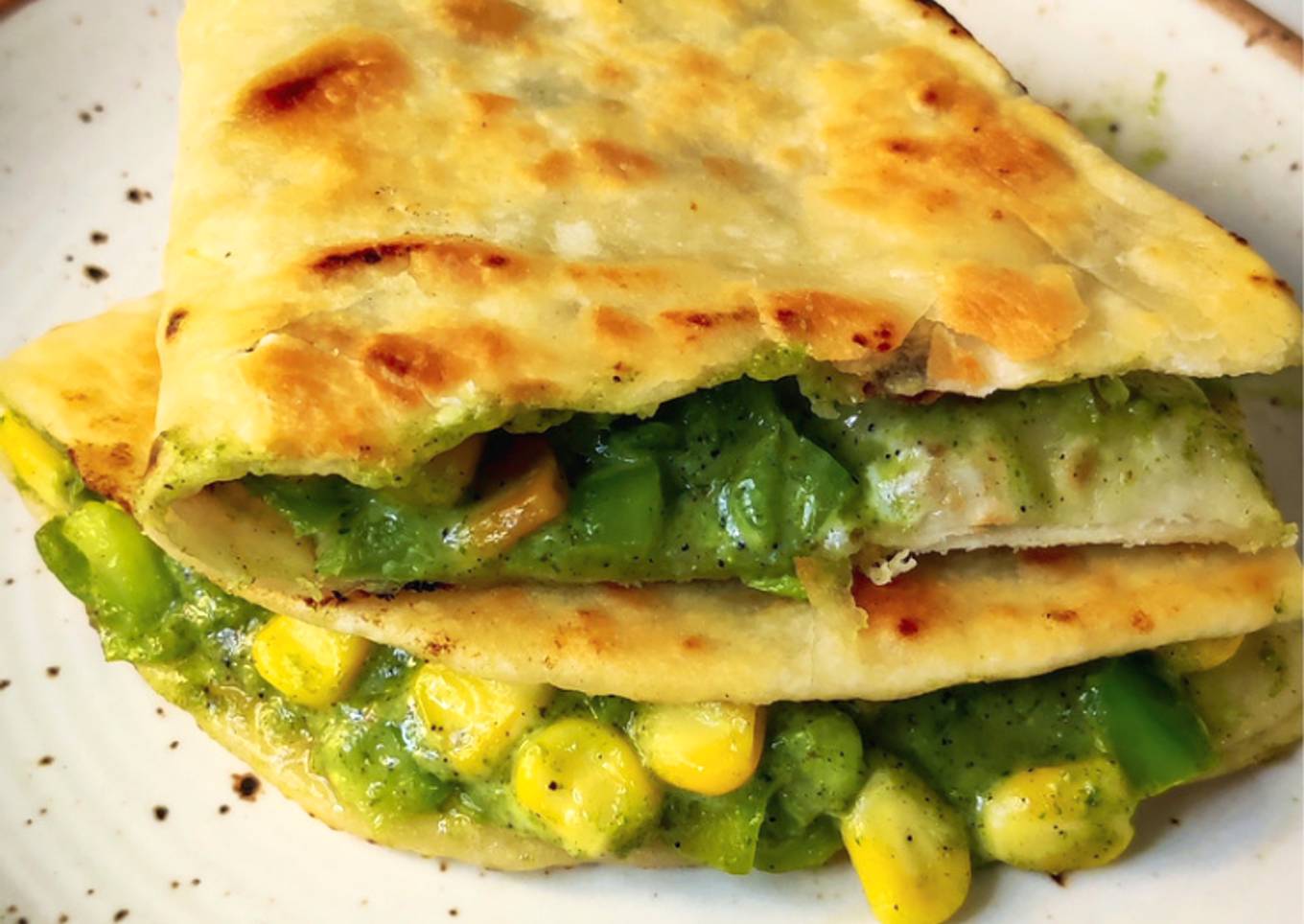 Corn Chilli Cheese Quesadillas