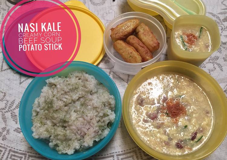 Recipe: Tasty Creamy Corn and Beef Soup